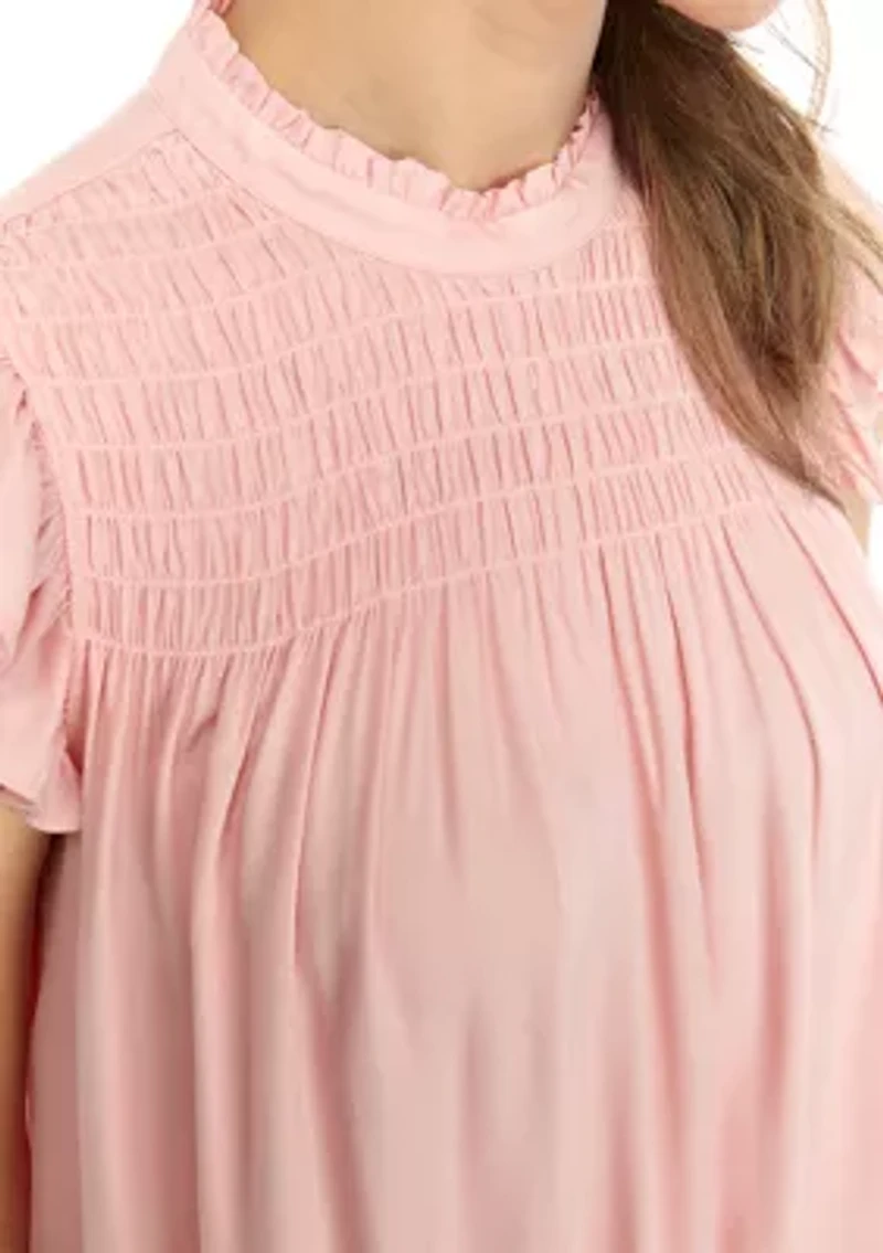 Petite Cap Sleeve Dress