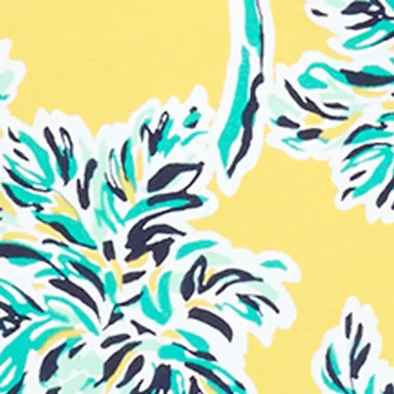 Plus Size Short Bell Sleeve Printed Top