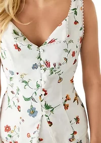 Women's Sleeveless Sweetheart Neck Bustier Top