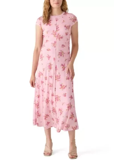 Women's Cap Sleeve Maxi Dress