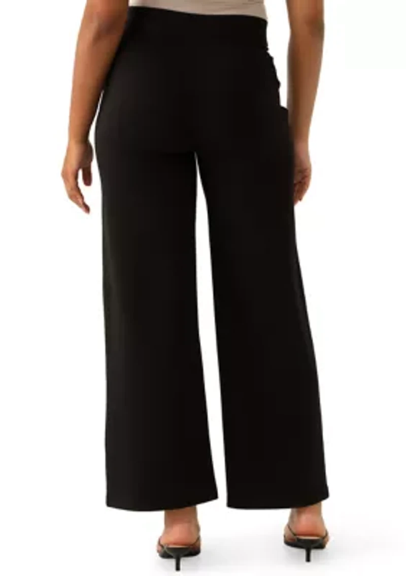 Women's Pull On Wide Leg Pants