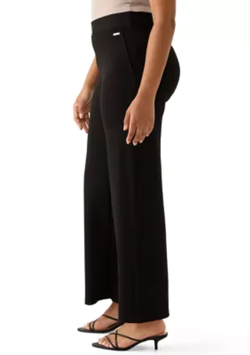 Women's Pull On Wide Leg Pants