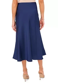 Women's Bias Midi Skirt