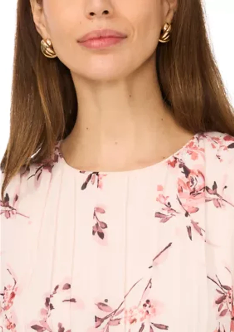 Women's Sleeveless Shirred Mini Dress