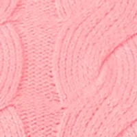 Women's Puff Sleeve Cable Knit Sweater