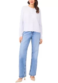 Women's Buttoned Cardigan