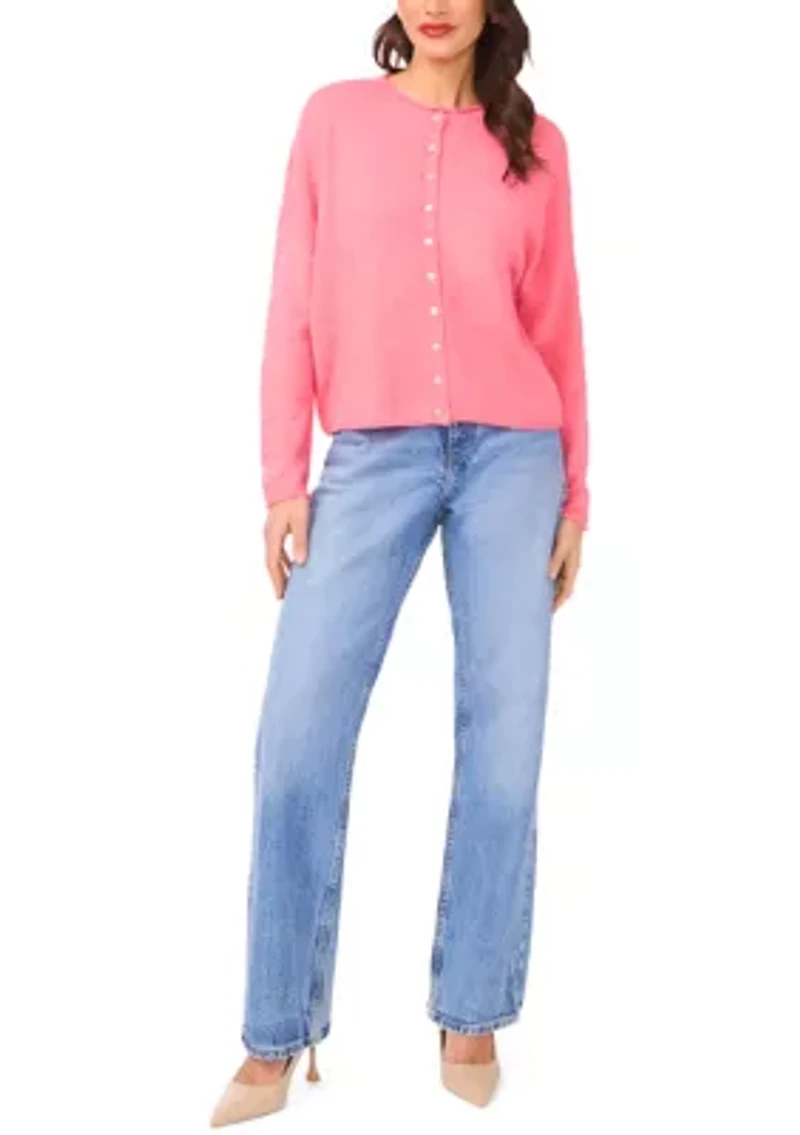 Women's Buttoned Cardigan