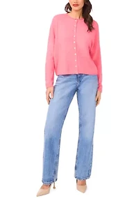 Women's Buttoned Cardigan