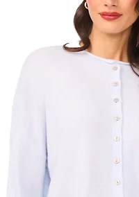 Women's Buttoned Cardigan