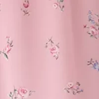 Women's Button Front High Low Print Maxi Dress