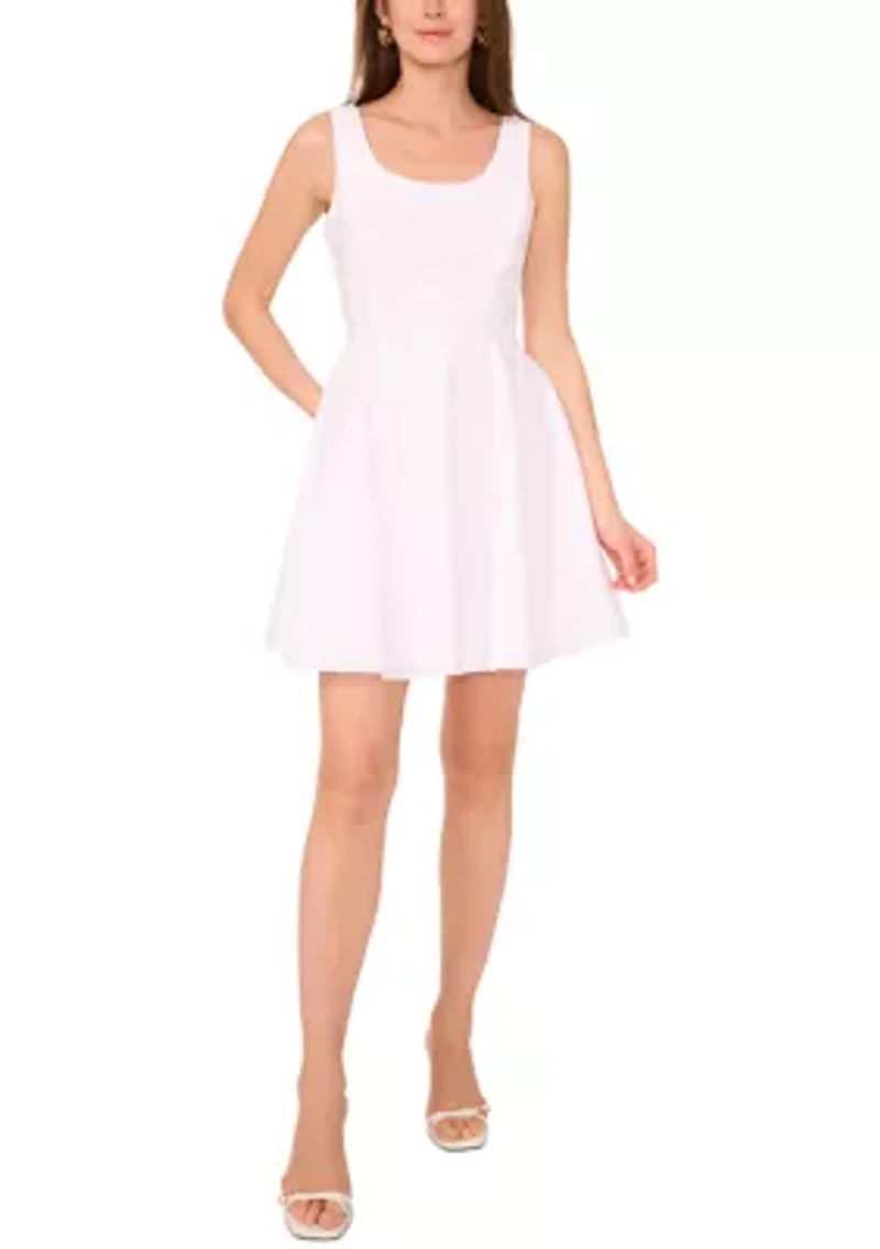 Women's Mini Cutwork Dress
