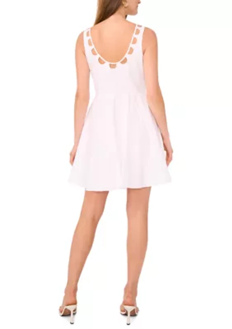 Women's Mini Cutwork Dress