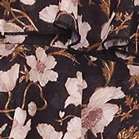 Women's V-Neck Ruffle Maxi Dress