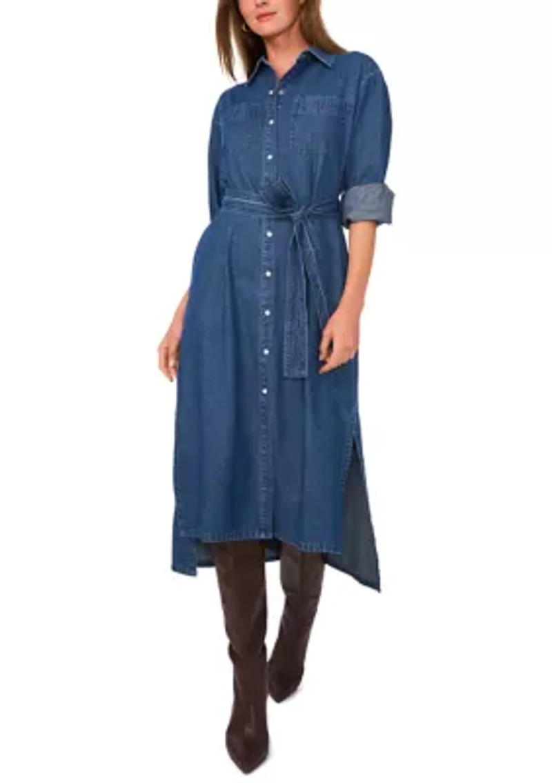Women's Midi Shirtdress