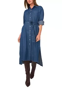Women's Midi Shirtdress