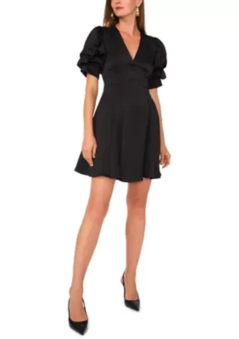Women's Puff Sleeve Dress
