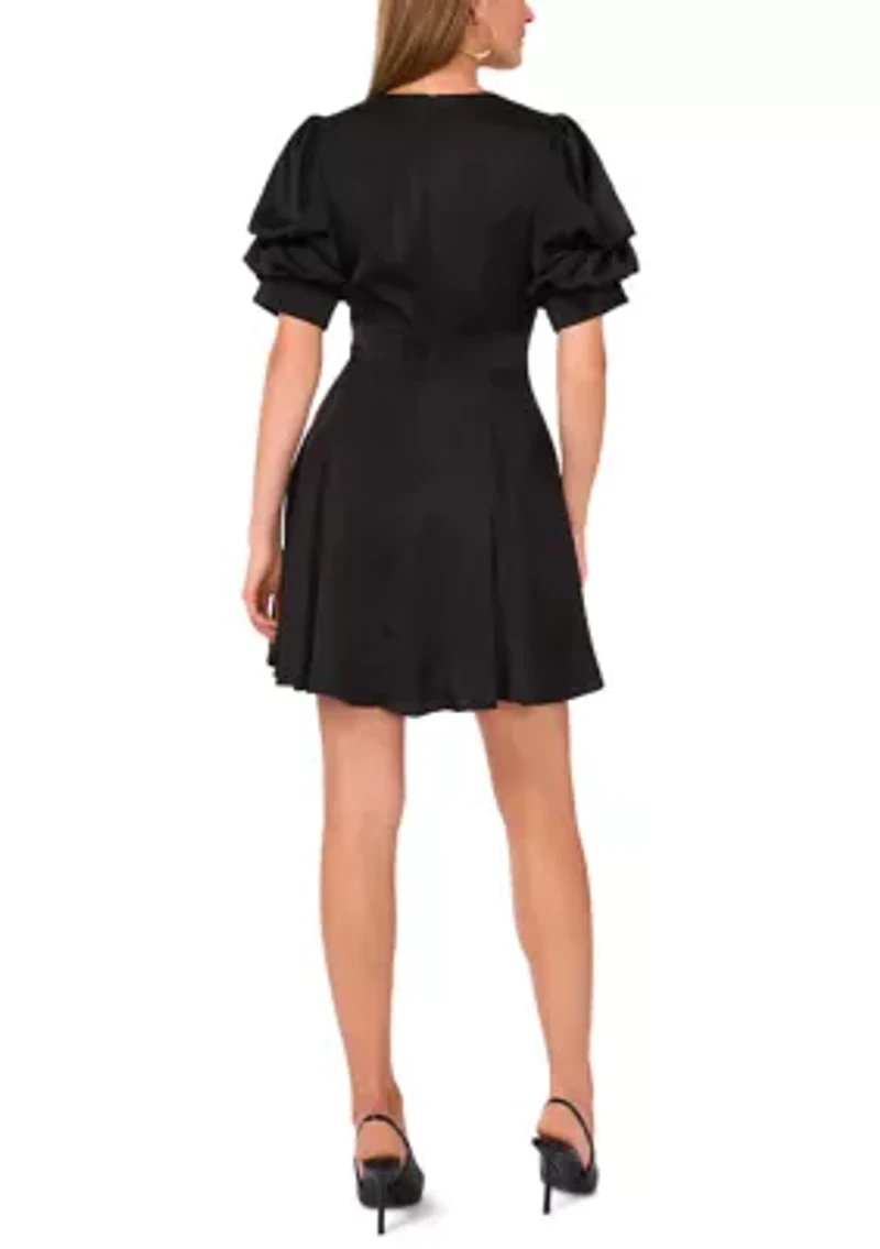 Women's Puff Sleeve Dress