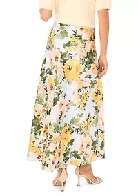 Women's Bias Maxi Skirt