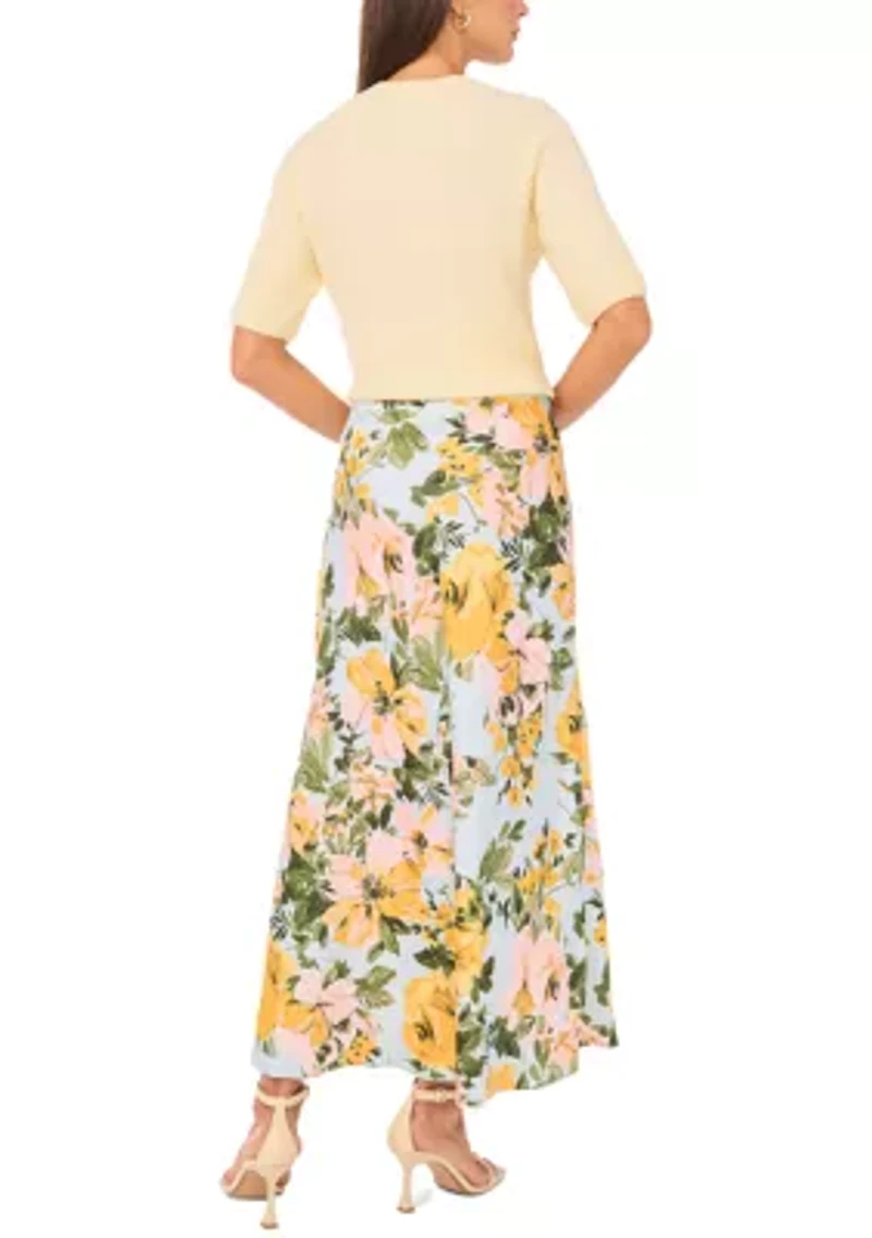 Women's Bias Maxi Skirt