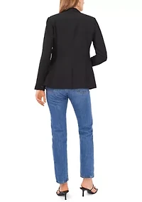Women's Classic Crepe One Button Blazer