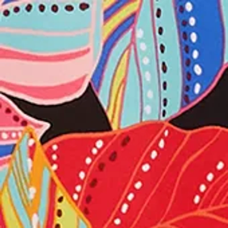 Women's Challis One-Shoulder Swim Cover-Up