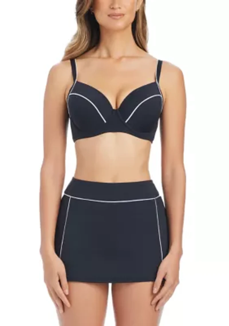 Ahoy Captain Underwire Bikini Bra Top