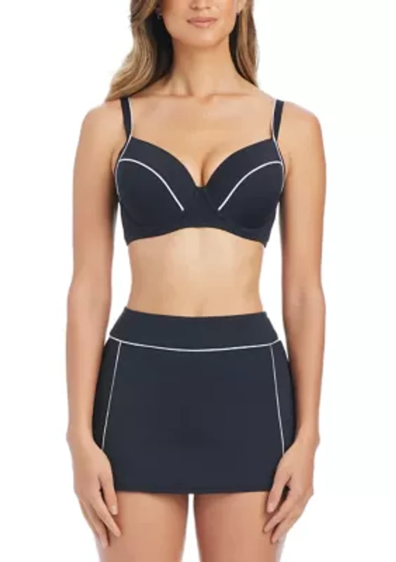 Women's Ahoy Captain Skirted Bottom