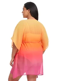Women's Beat The Heat Chiffon Caftan Coverup