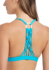 La Cote D'Azur Macrame Bra Swim Top