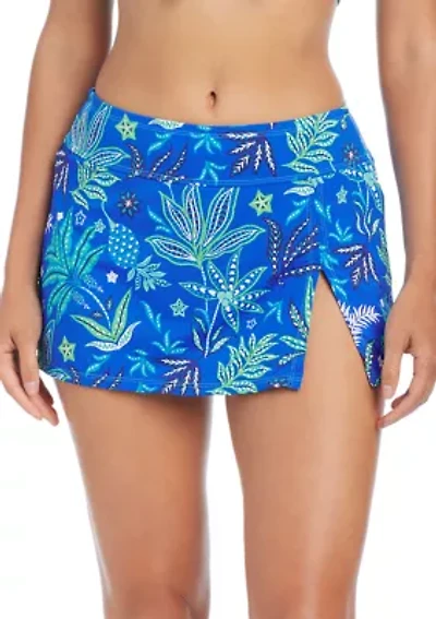 Desert Bloom Skirted Swim Bottoms