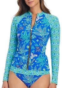 Desert Bloom Long Sleeve Rashguard