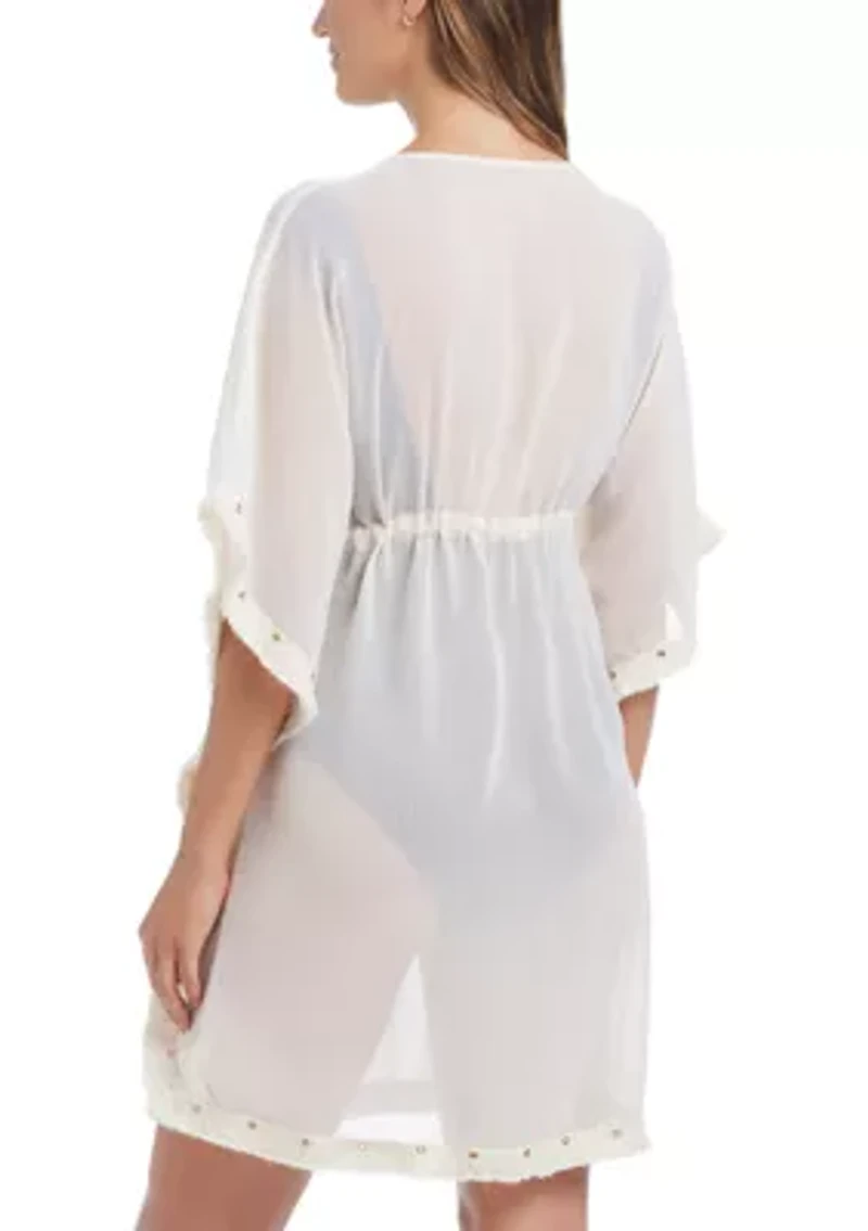 Fringe Benefits Caftan Coverup