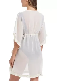 Fringe Benefits Caftan Coverup