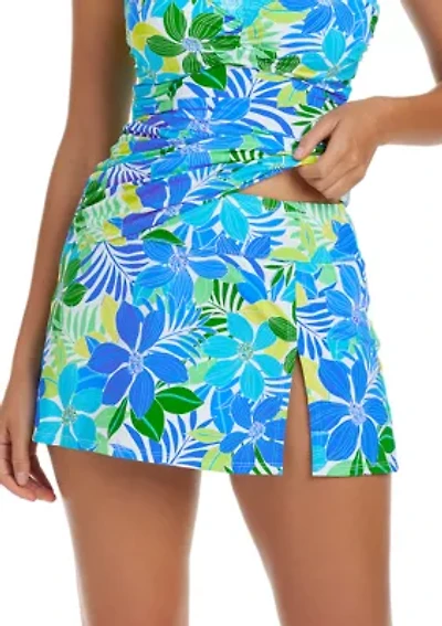 Fresh Takes High Waisted Skirted Swim Bottom