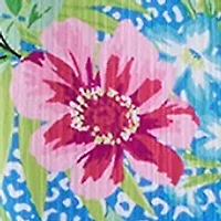 Plus Let's Get Away Chiffon Caftan Swim Coverup