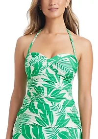 Women's Island Time Bandeau Tankini Top
