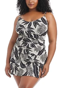 Plus Island Time Swim Skirt