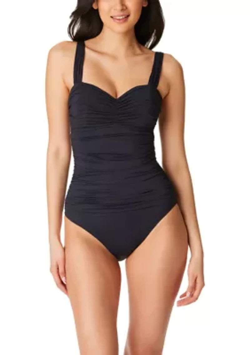Kore Shirred Bandeau Mio Swimsuit