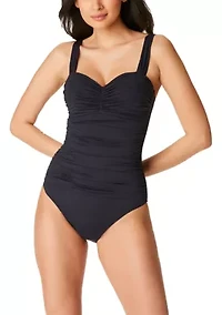 Kore Shirred Bandeau Mio Swimsuit