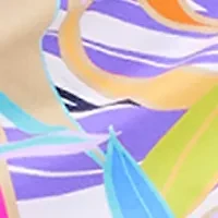 Living Color Draped Skirted Hipster Swim Bottom