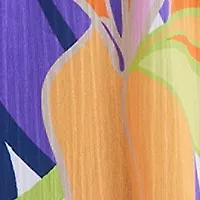 Living Color Chiffon Caftan Coverup