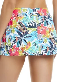 The Living is Easy Skirted Hipster Swim Bottom