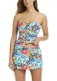 The Living is Easy Skirted Hipster Swim Bottom