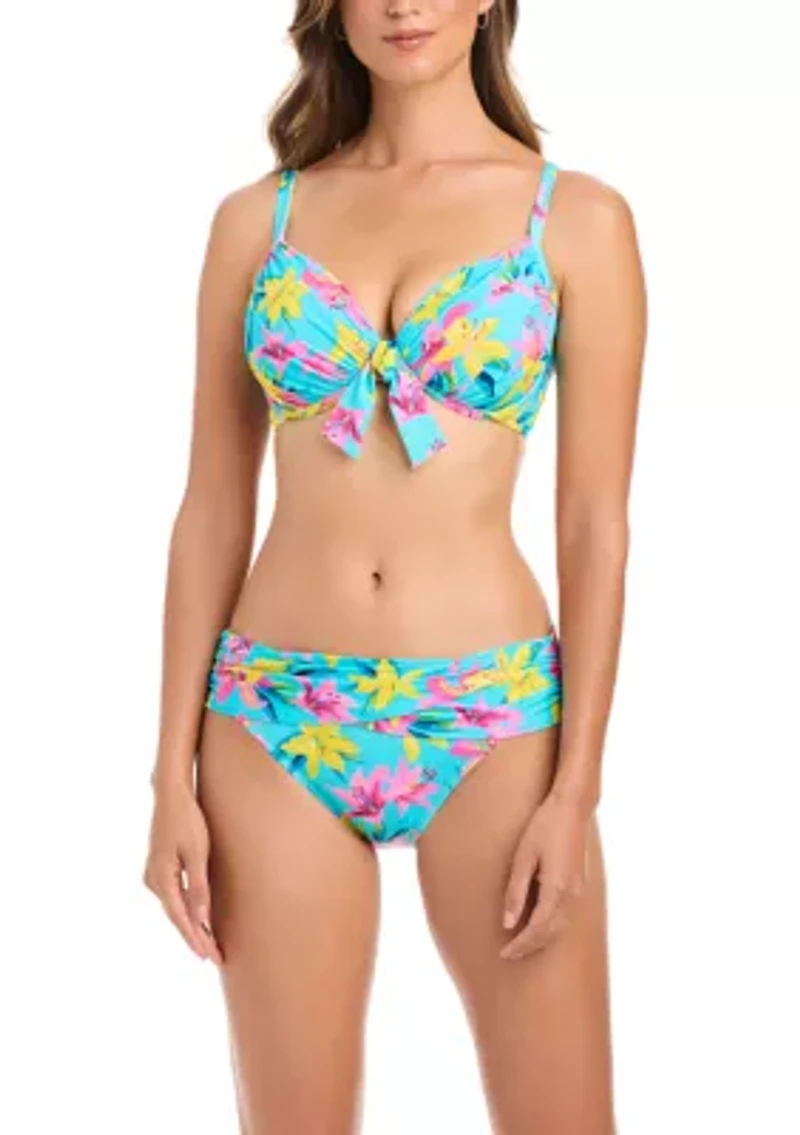 Women's Lush Life Sarong Hipster Swim Bottoms