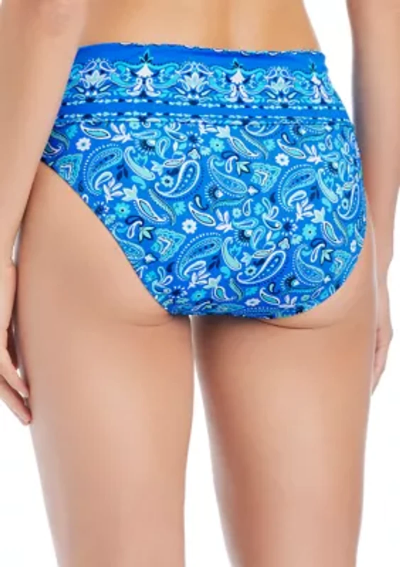 Meet Me Sorrento Fold Over Swim Bottoms