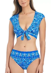 Meet Me Sorrento Fold Over Swim Bottoms