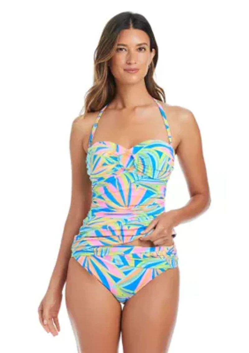 On The Bright Side Sarong Hipster Swim Bottoms