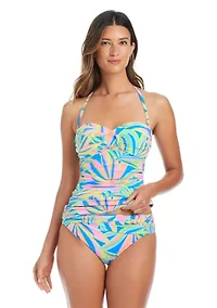 On The Bright Side Sarong Hipster Swim Bottoms