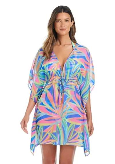 On The Bright Side Chiffon Caftan Coverup