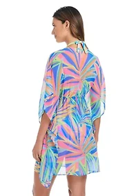 On The Bright Side Chiffon Caftan Coverup